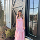 Rosette Maxi Dress