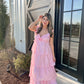 Rosette Maxi Dress