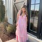 Rosette Maxi Dress