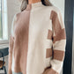 Falling Leaves Colorblock Sweater