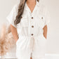 Sand Dunes Linen Romper