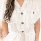 Sand Dunes Linen Romper