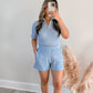 Waffle Knit Two Piece Set