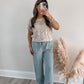 Striped Tencel Pants