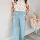 Striped Tencel Pants