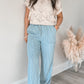 Striped Tencel Pants