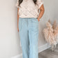 Striped Tencel Pants