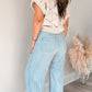 Striped Tencel Pants