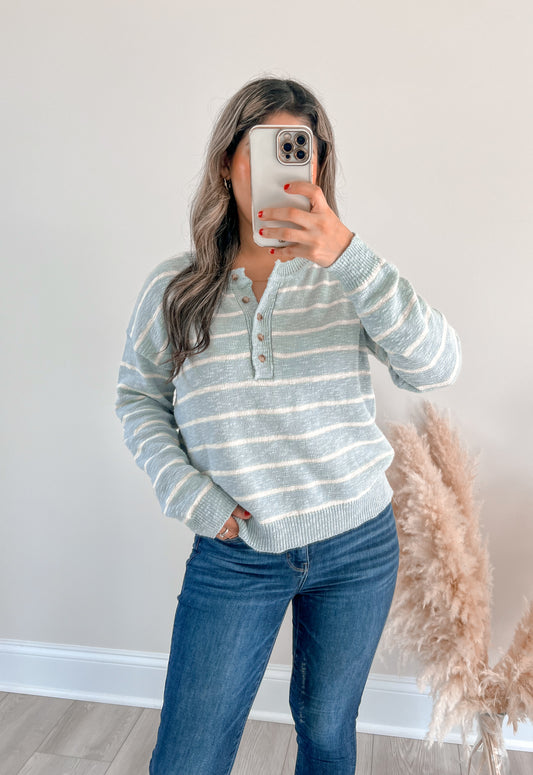 Coastal Striped Sweater