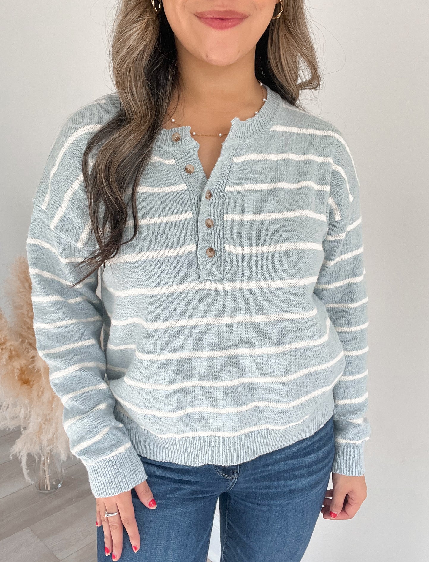 Coastal Striped Sweater