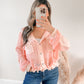 Feel The Breeze Jacket - Peach