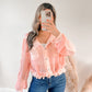 Feel The Breeze Jacket - Peach