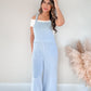 Double Gauze Overall Jumpsuit