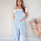 Double Gauze Overall Jumpsuit