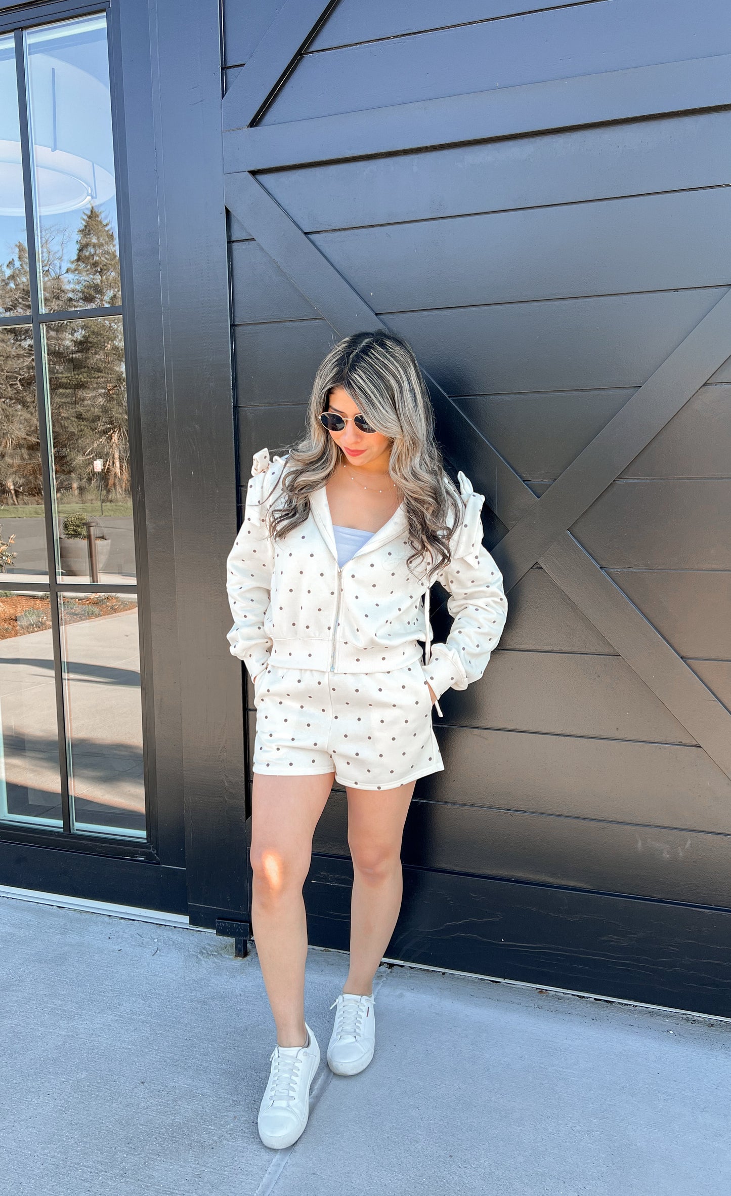 Polka Dot Short Set