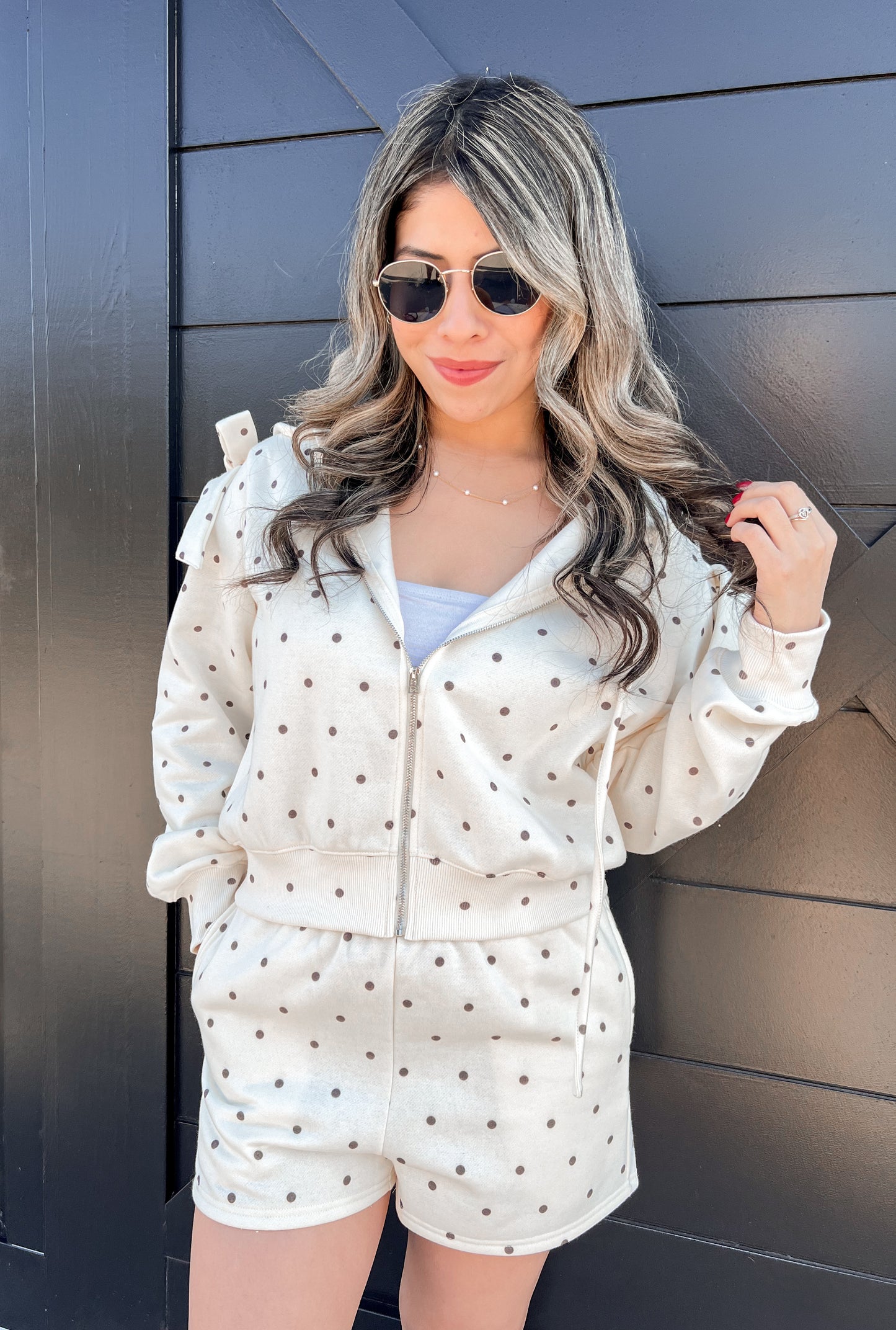 Polka Dot Short Set