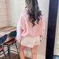 Pink Blooms Short Set