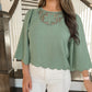 Scalloped Beauty Top