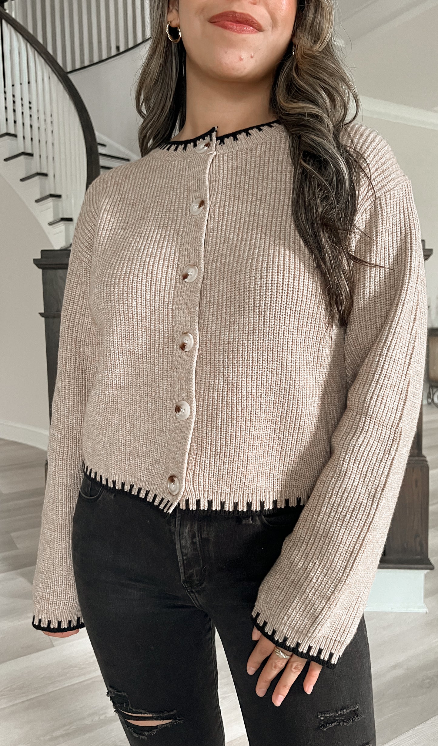 Toasted Marshmallow Cardigan