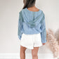 Feel The Breeze Jacket - Baby Blue