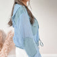 Feel The Breeze Jacket - Baby Blue