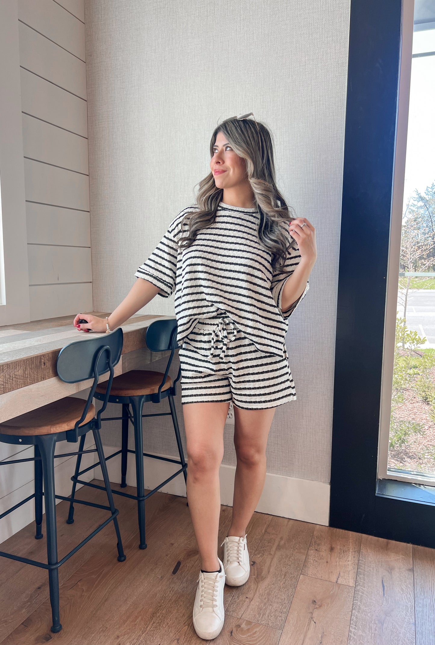 Summer in Stripes Set - Black