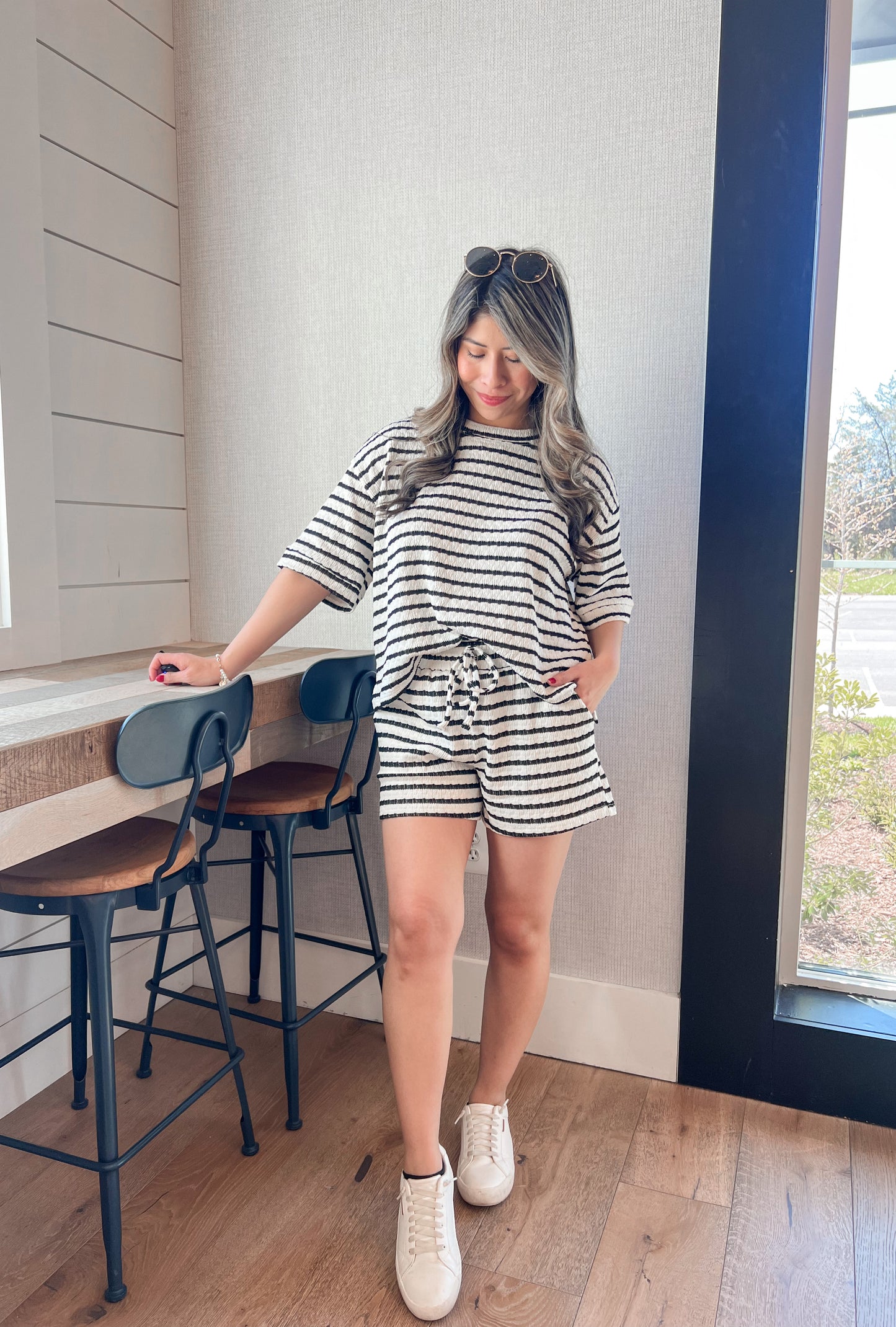 Summer in Stripes Set - Black