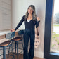 Ballerina Wrap Top - Black