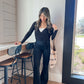 Black Flare Leggings