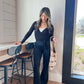 Ballerina Wrap Top - Black