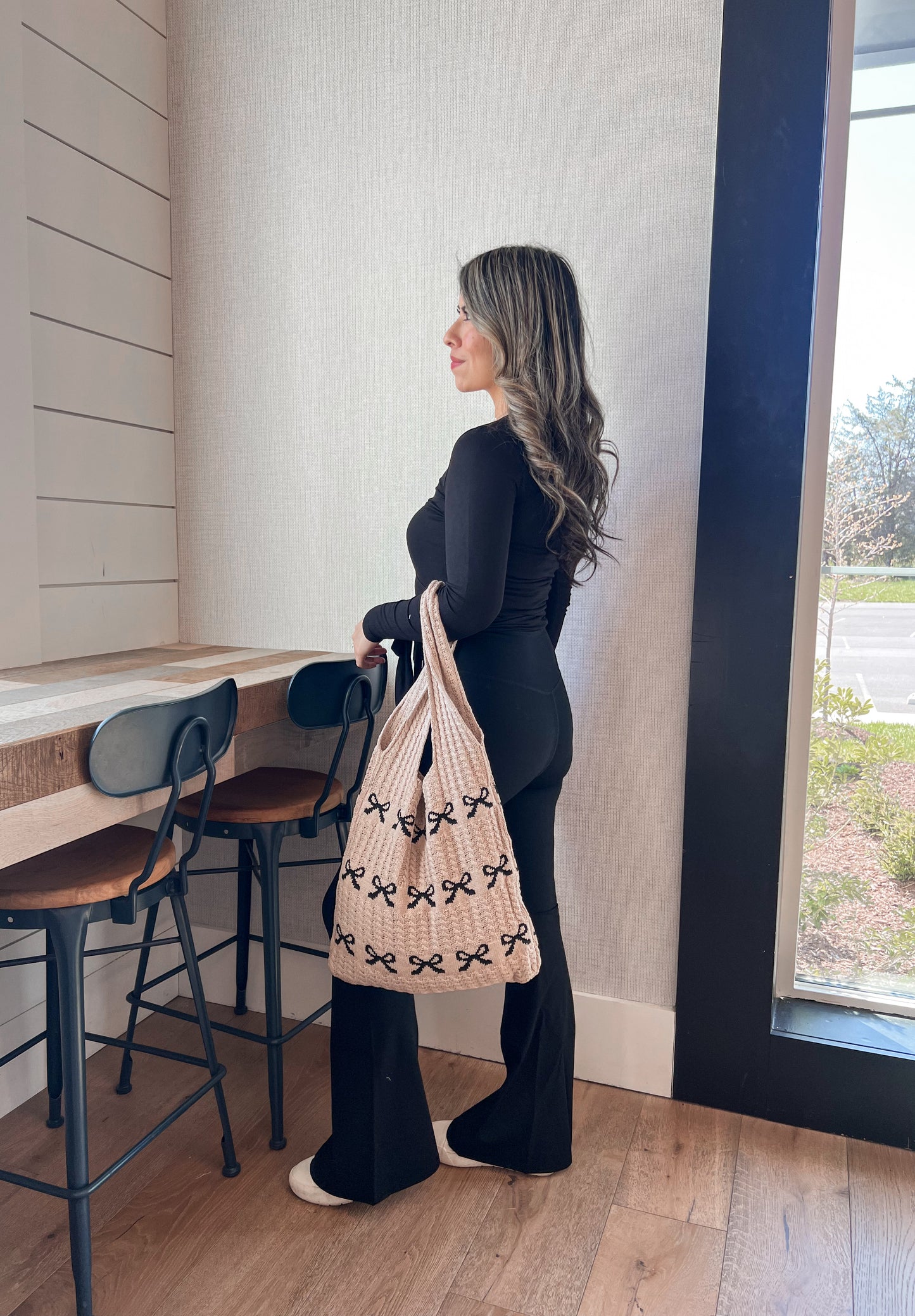 Black Flare Leggings