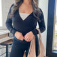 Ballerina Wrap Top - Black