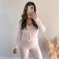 Blushing Pointelle Set