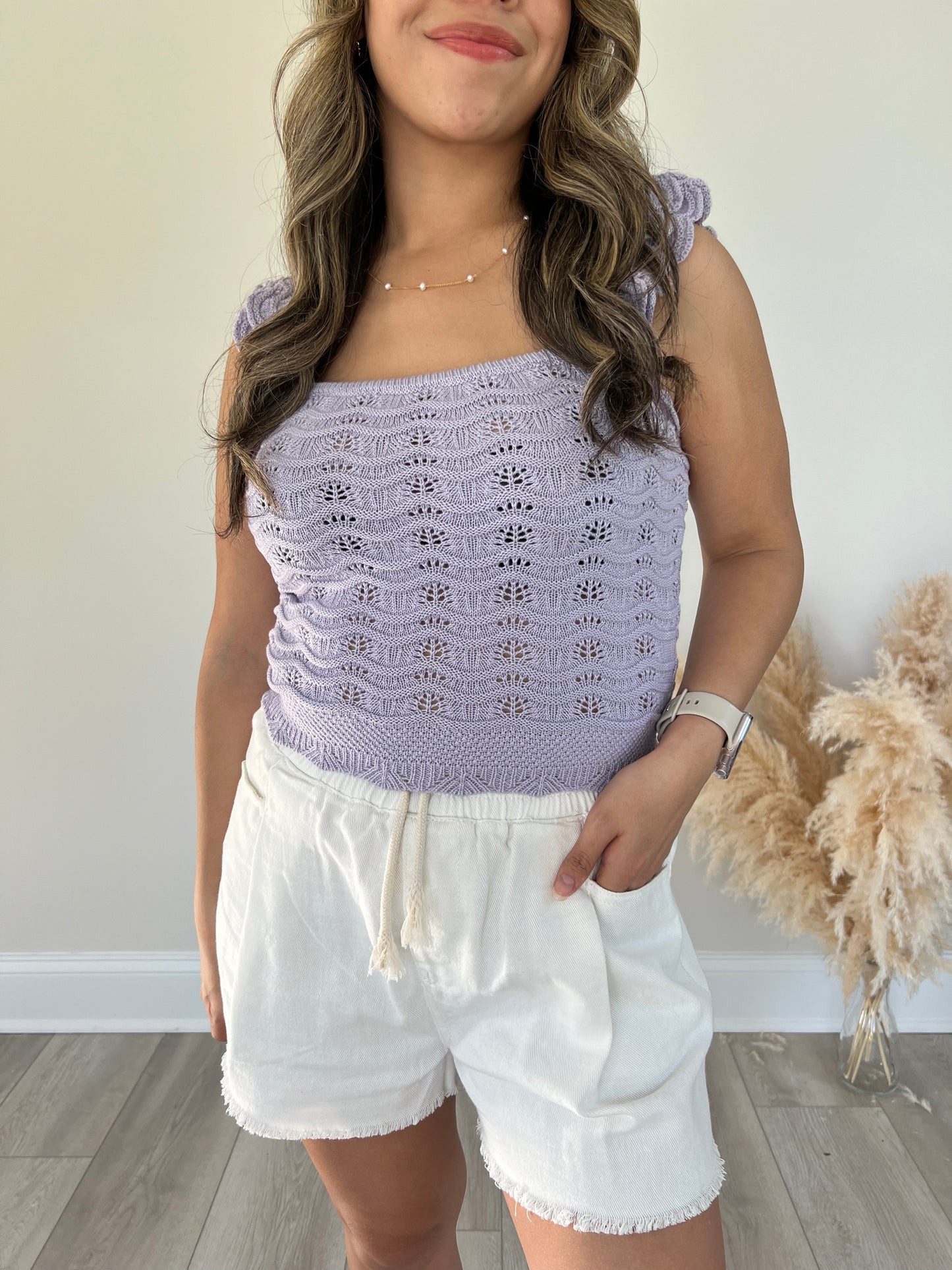 Zoey Scalloped Top