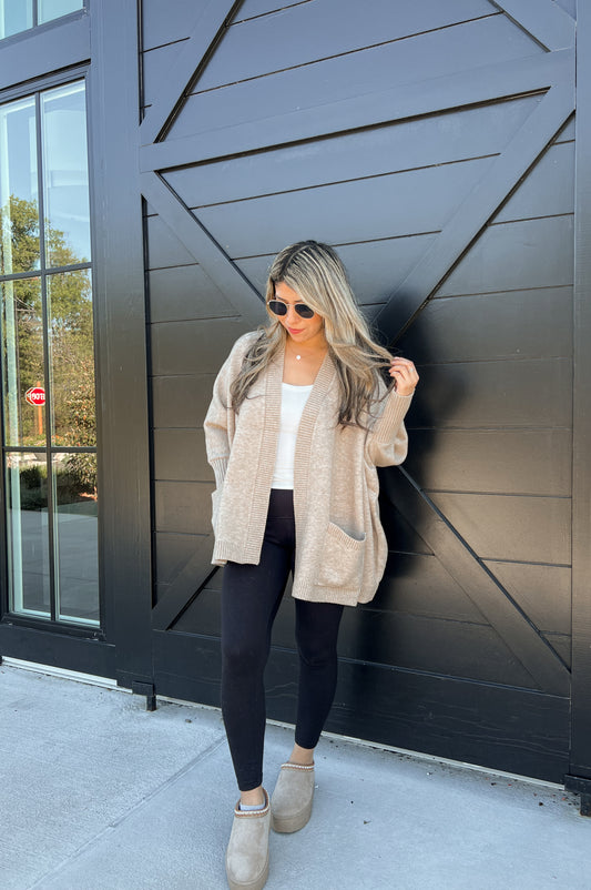 Taupe Cardigan