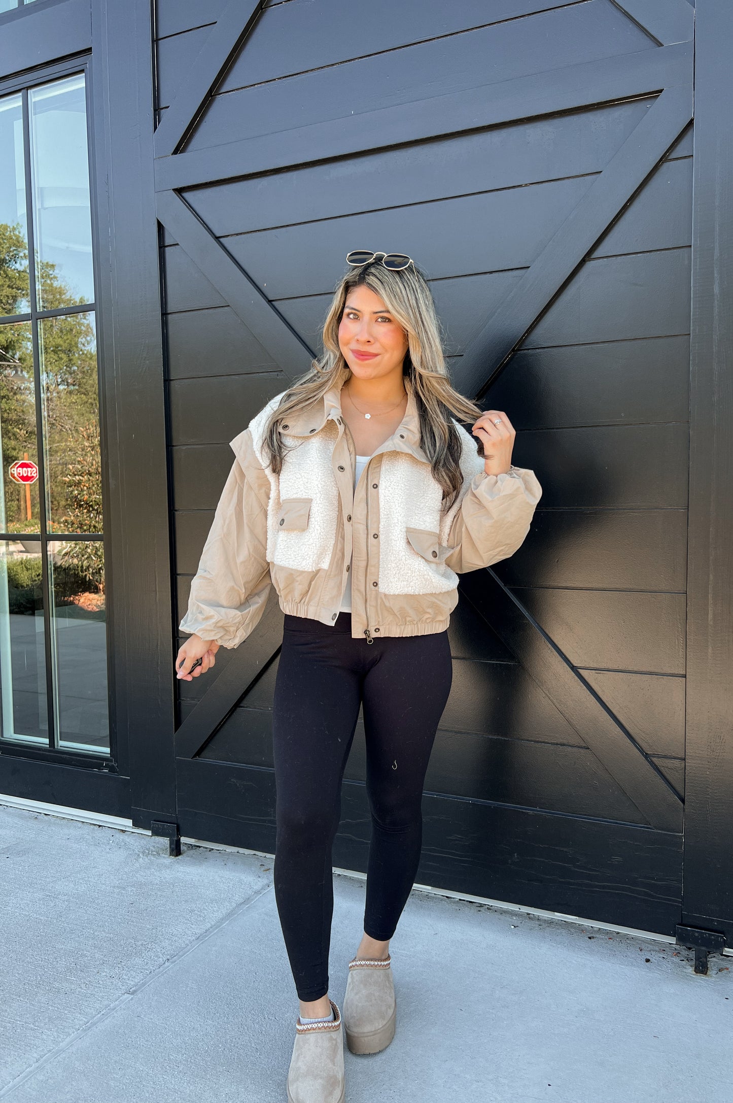 Teddy Windbreaker Jacket