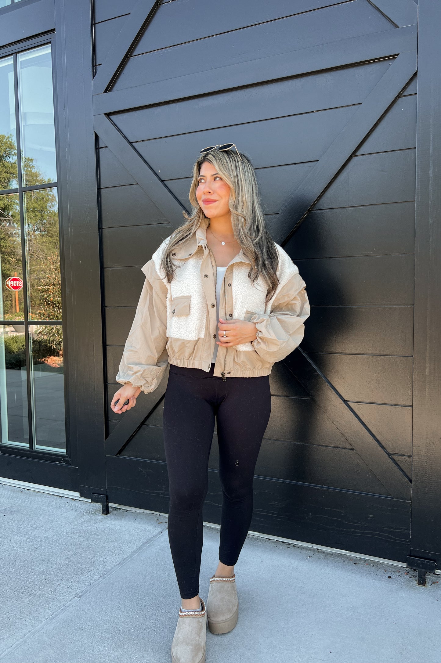 Teddy Windbreaker Jacket