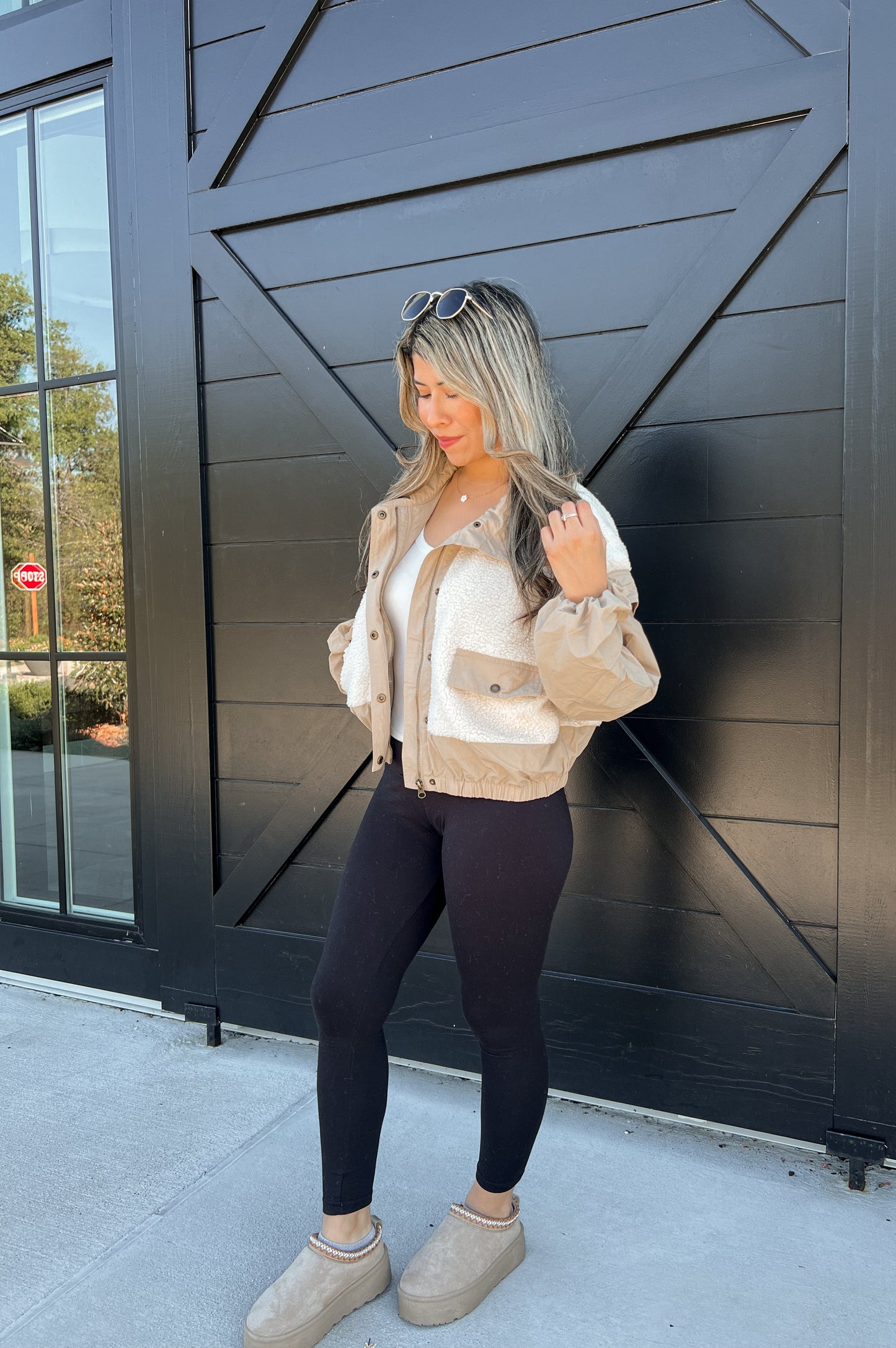 Teddy Windbreaker Jacket