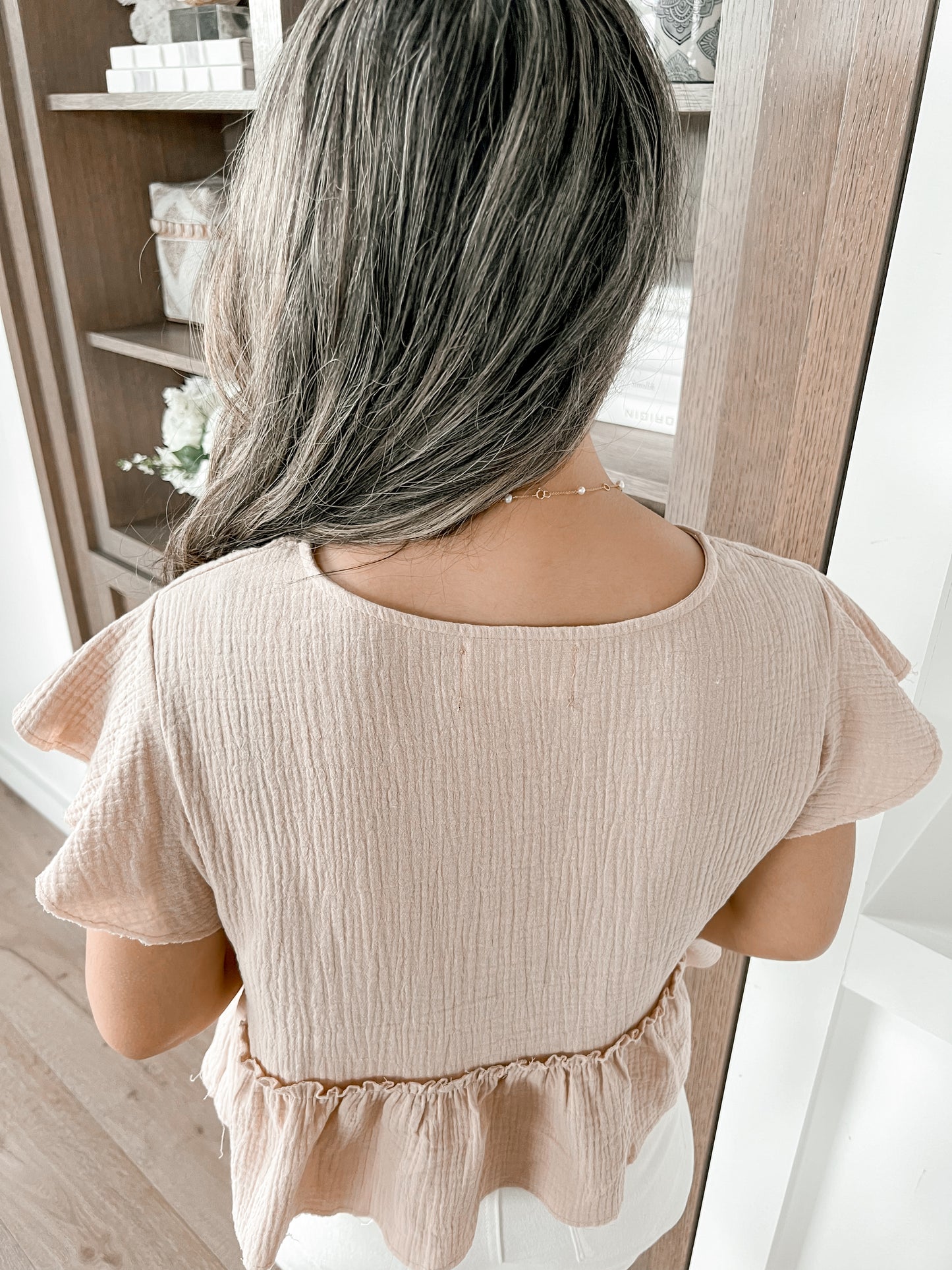 Cape Cod Peplum Top