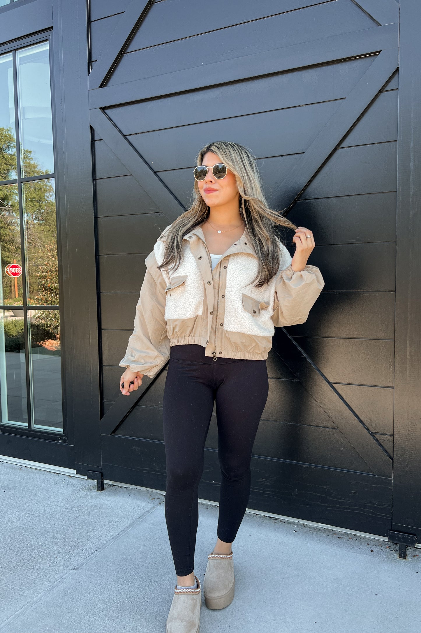 Teddy Windbreaker Jacket