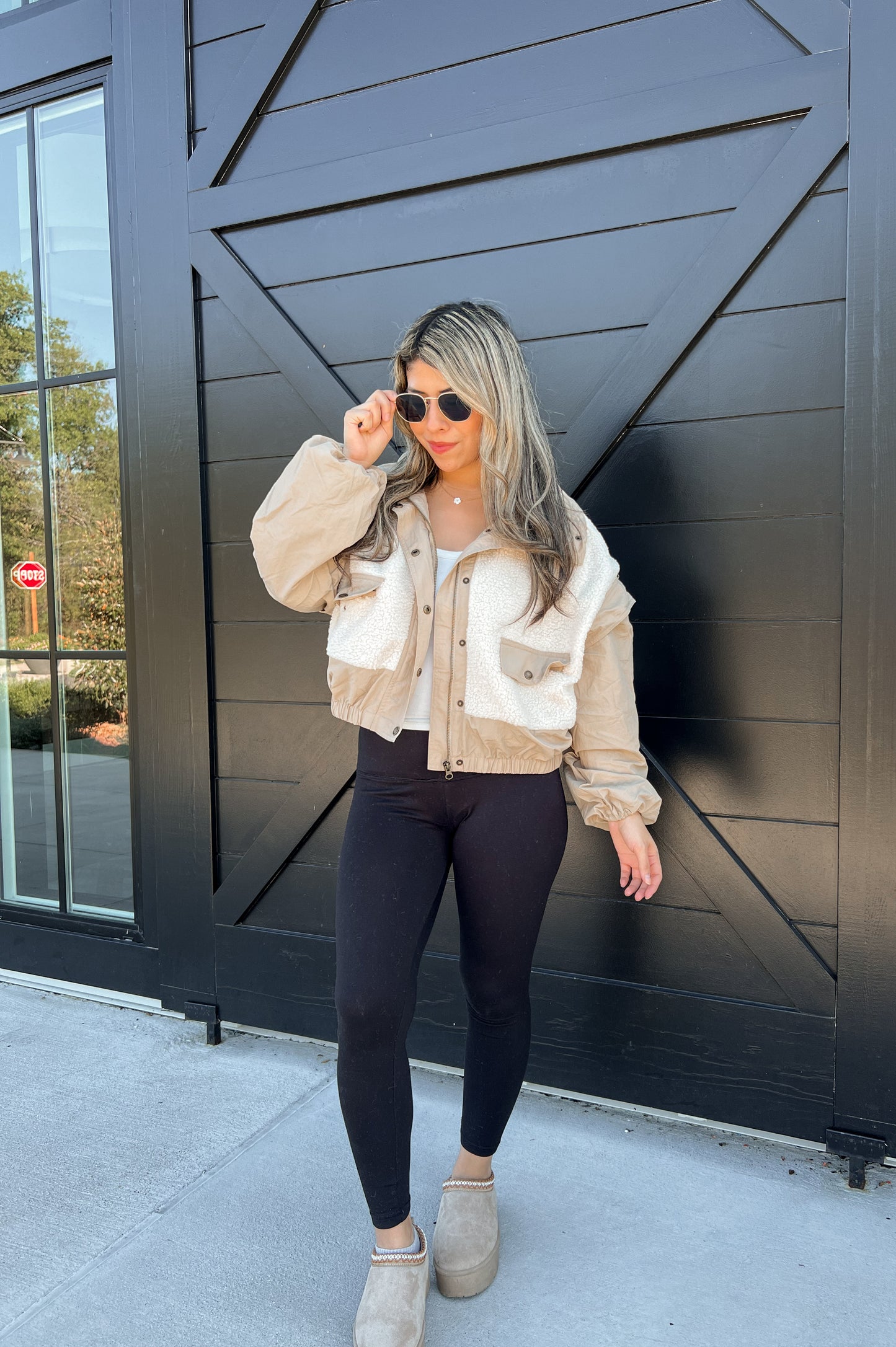 Teddy Windbreaker Jacket