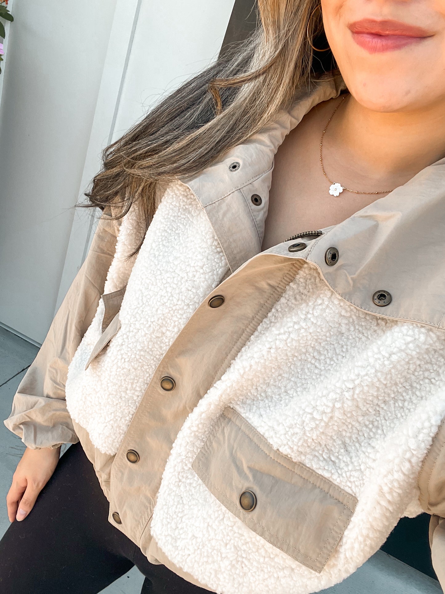 Teddy Windbreaker Jacket