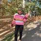 Fall Sunset Knit Sweater