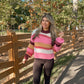 Fall Sunset Knit Sweater