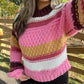 Fall Sunset Knit Sweater