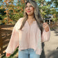 Pink Blooms Sweater