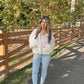 Fall Breeze Jacket - Cream Floral (Restock Pre-Order)