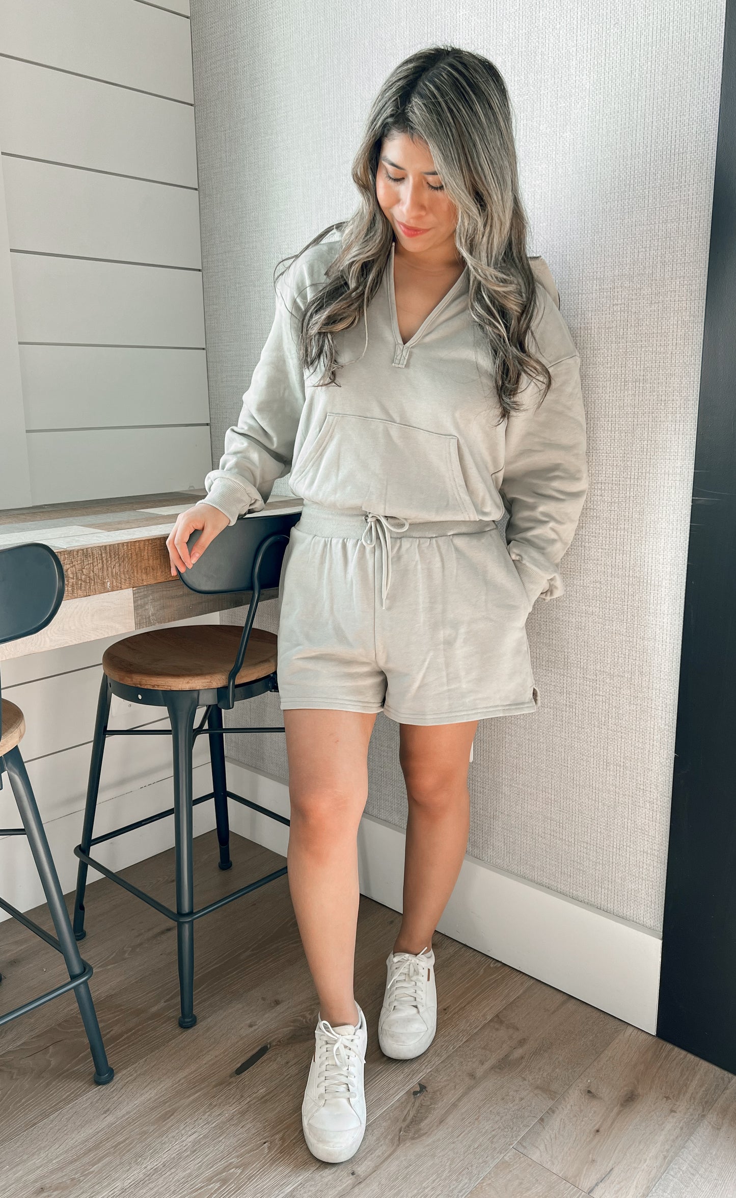 Eucalyptus Hooded Romper