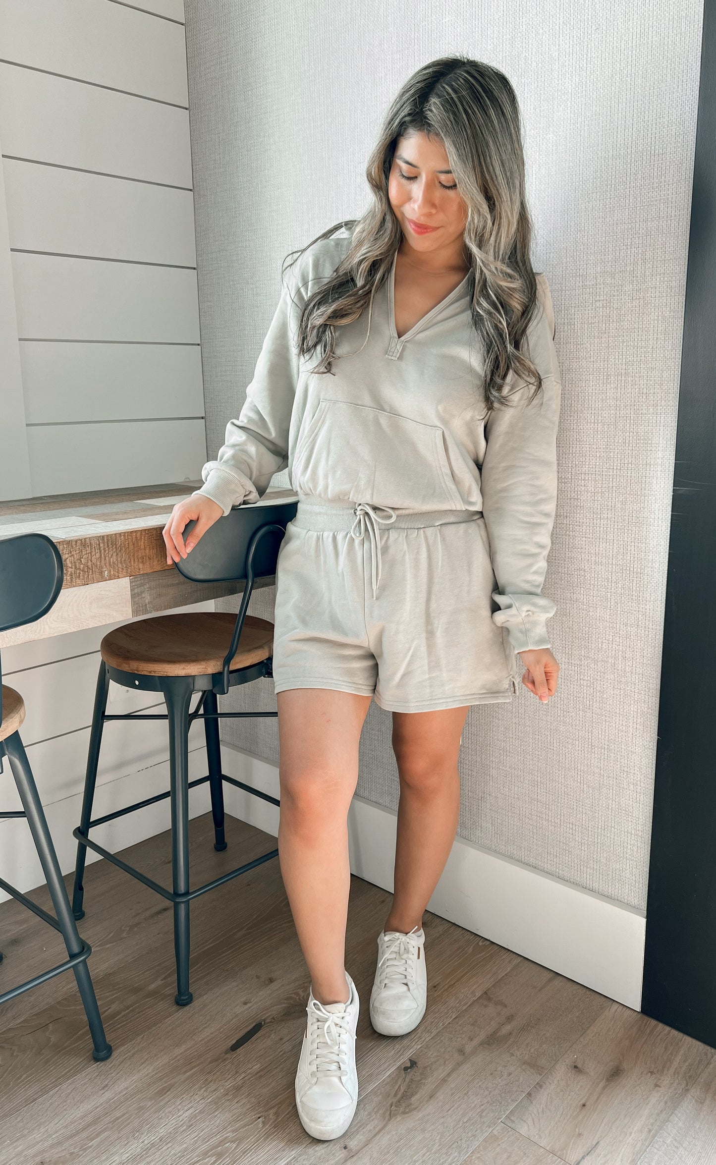 Eucalyptus Hooded Romper