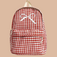 Bow Gingham Backpack (4 Colors)